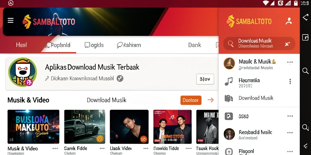 Tampilan antarmuka SAMBALTOTO yang menawan dan fungsional.
